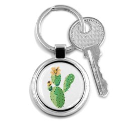 Cactaceae Thorns Spines Prickles Key Chains (round)  by Mariart