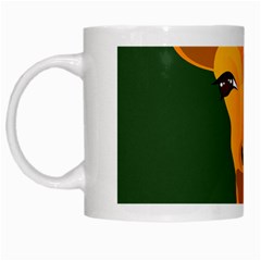 Giraffe Animals Zoo White Mugs by Mariart