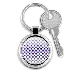 Star Curved Background Geometric Key Chains (round)  by Mariart