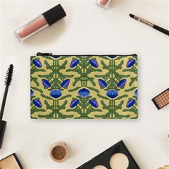 Pattern Thistle Structure Texture Cosmetic Bag (small) by Pakrebo