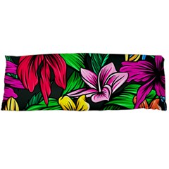 Hibiscus Flower Plant Tropical Body Pillow Case (dakimakura) by Pakrebo