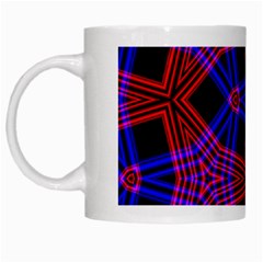 Pattern Line White Mugs by Mariart