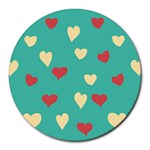 Tenderhearted Round Mousepads Front