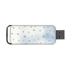 Simple Minimal Shapes Brushes Design Portable Usb Flash (two Sides) by LoolyElzayat