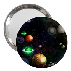 Galactic 3  Handbag Mirrors by WensdaiAmbrose