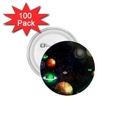 Galactic 1 75  Buttons (100 Pack)  by WensdaiAmbrose