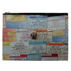 Concert Memorabilia  Cosmetic Bag (xxl) by StarvingArtisan