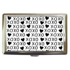 Xo Valentines Day Pattern Cigarette Money Case by Valentinaart