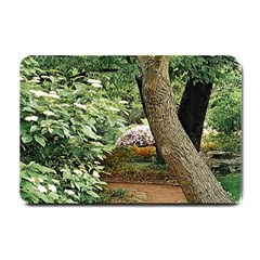 Garden Of The Phoenix Small Doormat  by Riverwoman