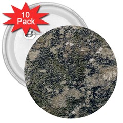 Grunge Camo Print Design 3  Buttons (10 Pack)  by dflcprintsclothing