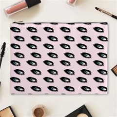 Eyes Pink Cosmetic Bag (xl) by snowwhitegirl