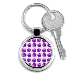 Kawaii Grape Jam Jar Pattern Key Chains (round)  by snowwhitegirl