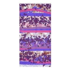 Abstract Pastel Pink Blue Shower Curtain 36  X 72  (stall)  by snowwhitegirl