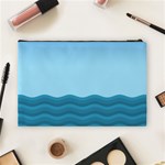 Making Waves Cosmetic Bag (Large) Back