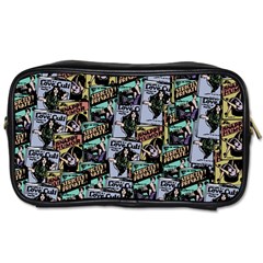 Comic Books Pattern Toiletries Bag (one Side) by snowwhitegirl