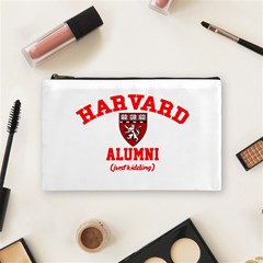 Harvard Alumni Just Kidding Cosmetic Bag (medium) by Sudhe