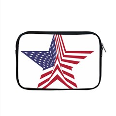 A Star With An American Flag Pattern Apple Macbook Pro 15  Zipper Case by Sudhe