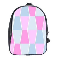 Geometric Pattern Design Pastels School Bag (xl) by Sudhe