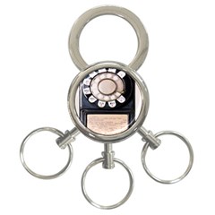 Vintage Payphone 3-ring Key Chains by Sudhe