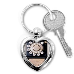 Vintage Payphone Key Chains (heart)  by Sudhe