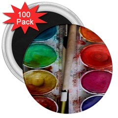 Paint Box 3  Magnets (100 Pack) by Sudhe