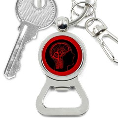 Artificial Intelligence Brain Think Bottle Opener Key Chains by Sudhe