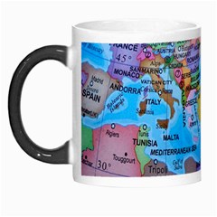 Globe World Map Maps Europe Morph Mugs by Sudhe