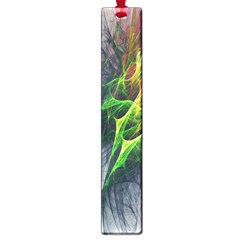 Fractal Art Paint Pattern Texture Large Book Marks by Sudhe