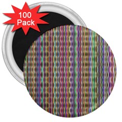 Psychedelic Background Wallpaper 3  Magnets (100 Pack) by Sudhe