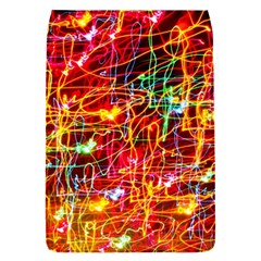 Random Colored Light Swirls Removable Flap Cover (s) by Sudhe