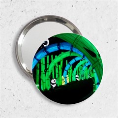 Dragon Lights Panda 2 25  Handbag Mirrors by Riverwoman