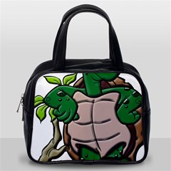 Amphibian Animal Cartoon Reptile Classic Handbag (one Side) by Sudhe