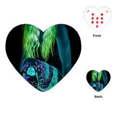 Digital Art Woman Body Part Photo Playing Cards (heart) by dflcprintsclothing