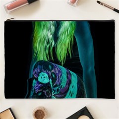 Digital Art Woman Body Part Photo Cosmetic Bag (xxxl) by dflcprintsclothing