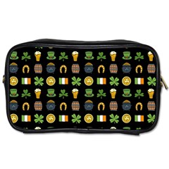 St Patricks Day Pattern Toiletries Bag (two Sides) by Valentinaart