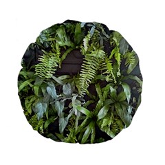 Living Wall Standard 15  Premium Flano Round Cushions by Riverwoman