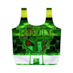 Dublin Scioto Irish Window Full Print Recycle Bag (m) by Riverwoman