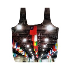 Flags Of Dublin Scioto Full Print Recycle Bag (m) by Riverwoman