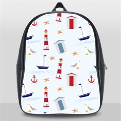 Thème Marin - Sea School Bag (xl) by alllovelyideas