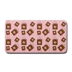 Shopping Bag Pattern Pink Medium Bar Mats by snowwhitegirl