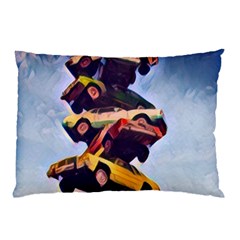 Pretty Colors Cars Pillow Case by StarvingArtisan