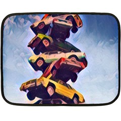 Pretty Colors Cars Fleece Blanket (mini) by StarvingArtisan