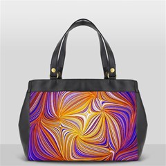 Electric Field Art Lii Oversize Office Handbag by okhismakingart