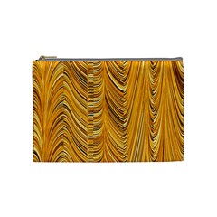 Electric Field Art Xxxvi Cosmetic Bag (medium) by okhismakingart