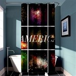 AMERICA Shower Curtain 36  x 72  (Stall)  Curtain(36 X72 ) - 33.26 x66.24  Curtain(36 X72 )