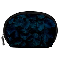 Columbine Leaves Accessory Pouch (large) by okhismakingart