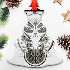 Owl Christmas Tree Ornament (two Sides) by Sudhe