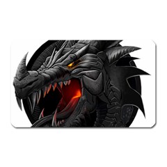 Dragon City Magnet (rectangular) by Sudhe