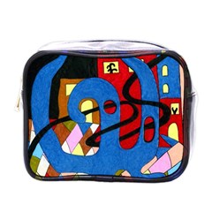 Creativeness Art Illustration Mini Toiletries Bag (one Side) by Pakrebo