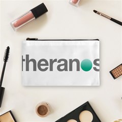 Theranos Logo Cosmetic Bag (small) by milliahood